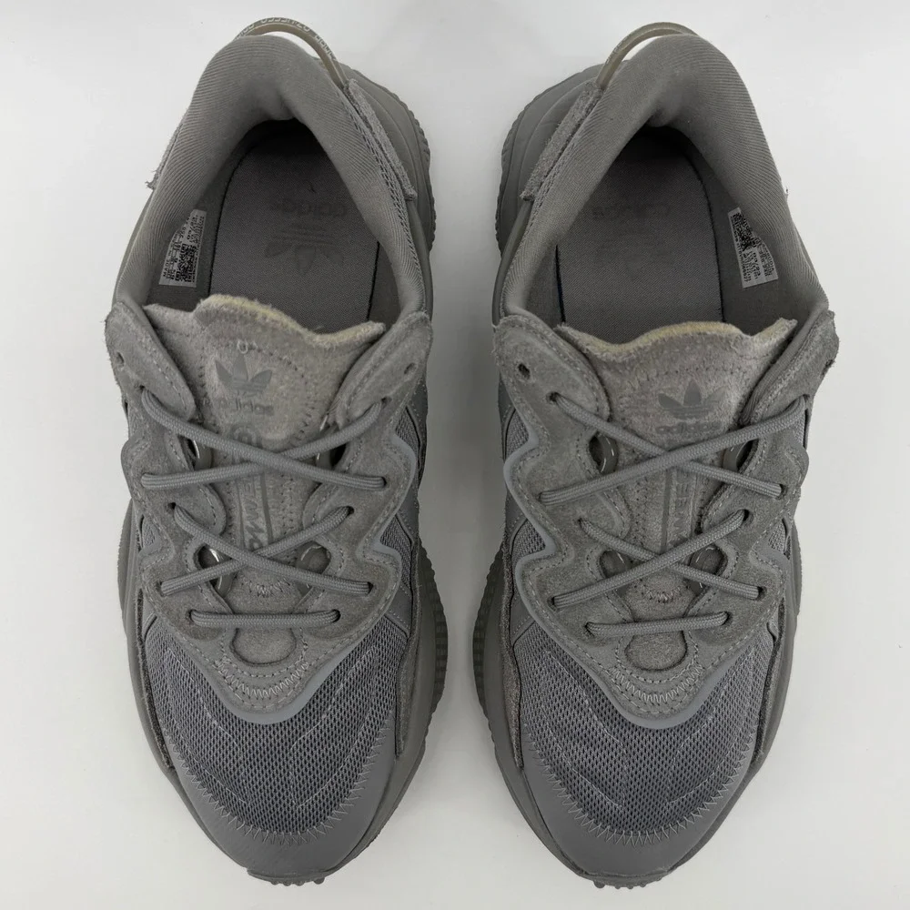 Adidas Ozweego Kids 6.5 (8 Women's) Grey Chunky Retro‎ Athletic Sneakers Shoes